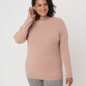 NWT 20/22 Loft Ribbed Sweater